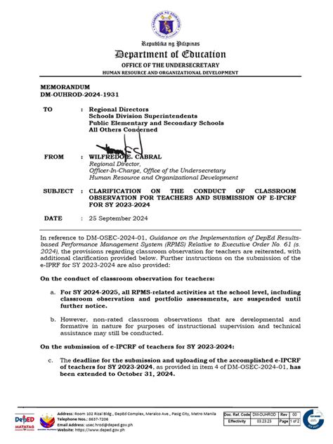 dm-ouhrod-2024-0445|EXTENSION OF THE FY 2023 NQESH SUBMISSION OF .